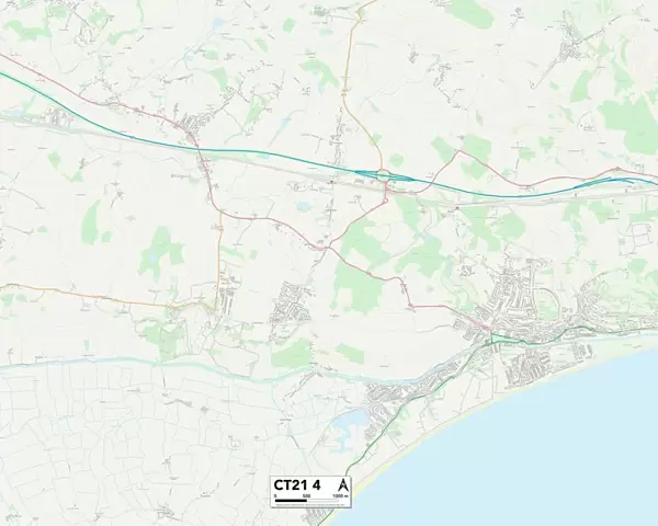 Kent CT21 4 Map