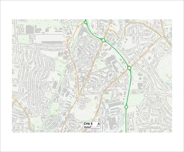 Coventry CV6 5 Map