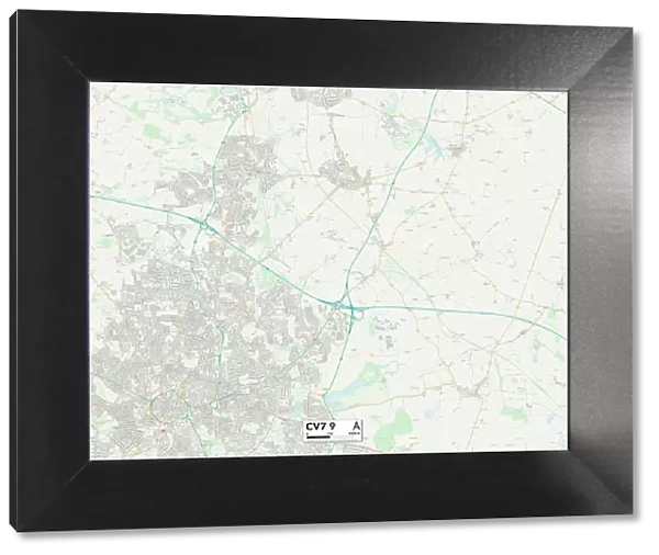 Coventry CV7 9 Map