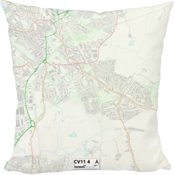 Nuneaton & Bedworth CV11 4 Map
