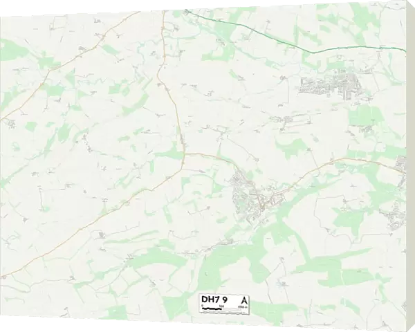 County Durham DH7 9 Map
