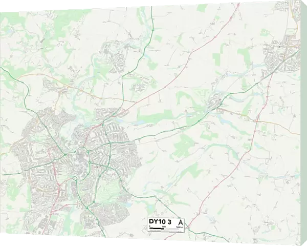 Wyre Forest DY10 3 Map
