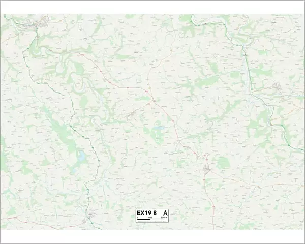 Exeter EX19 8 Map