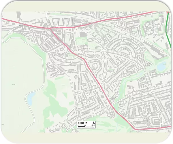 Edinburgh EH8 7 Map