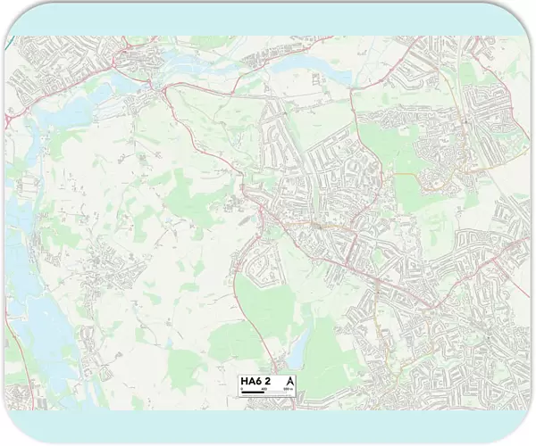 Hillingdon HA6 2 Map