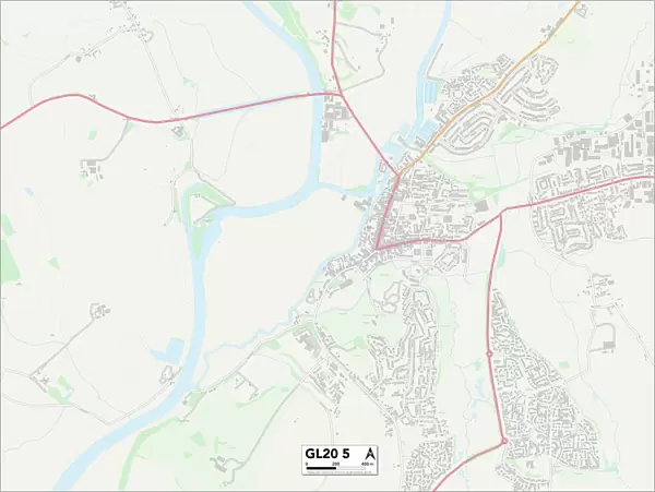 Tewkesbury GL20 5 Map