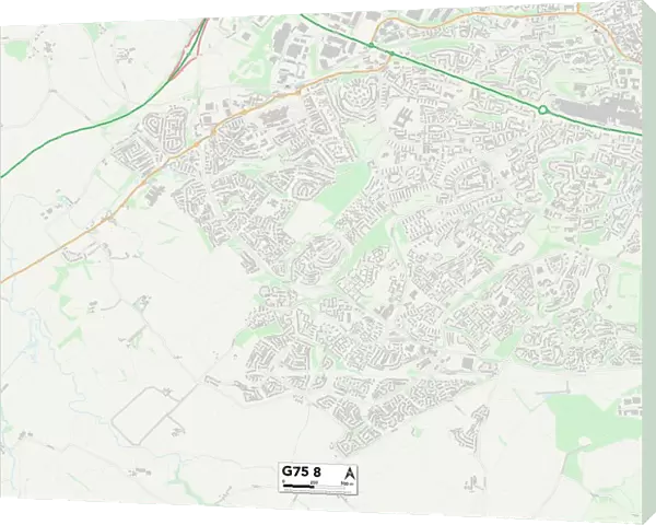 South Lanarkshire G75 8 Map