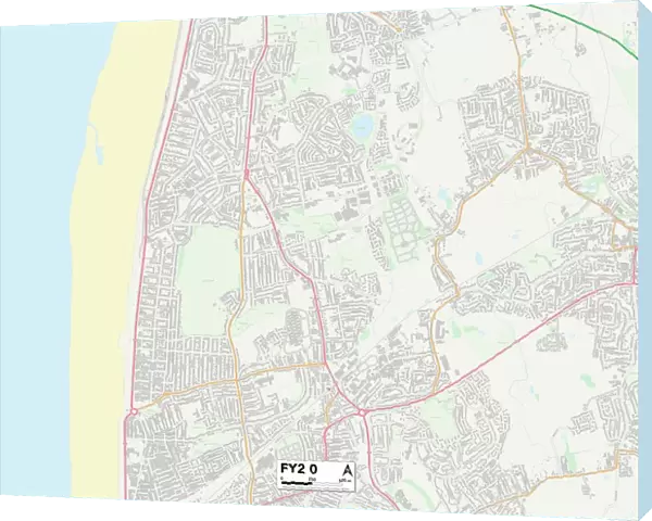 Blackpool FY2 0 Map