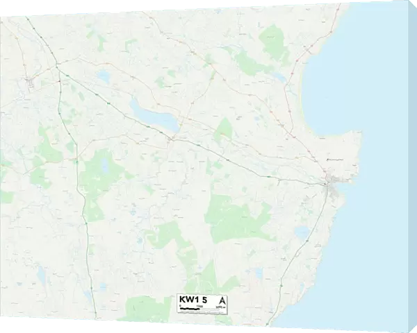 Highland KW1 5 Map