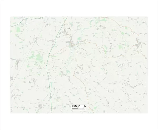 Mid Suffolk IP23 7 Map