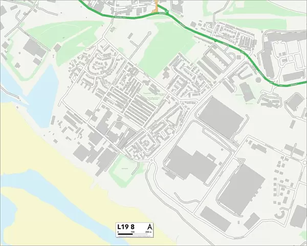 Liverpool L19 8 Map