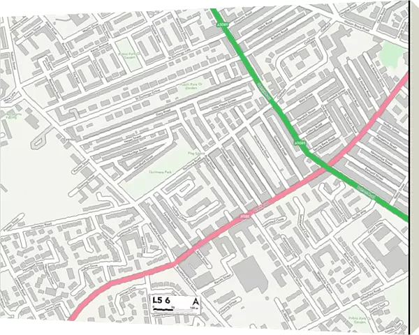 Liverpool L5 6 Map