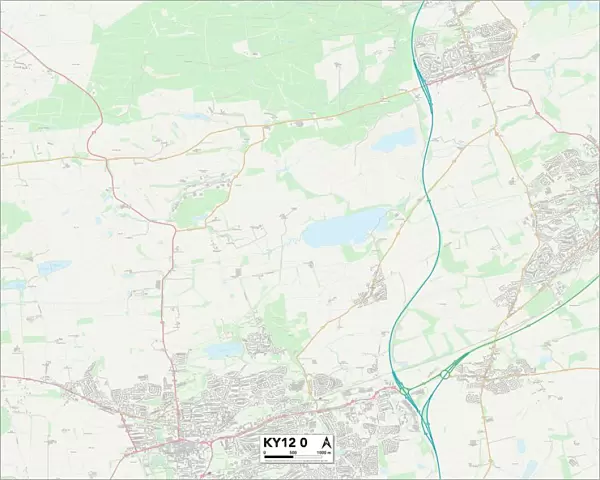 Fife KY12 0 Map