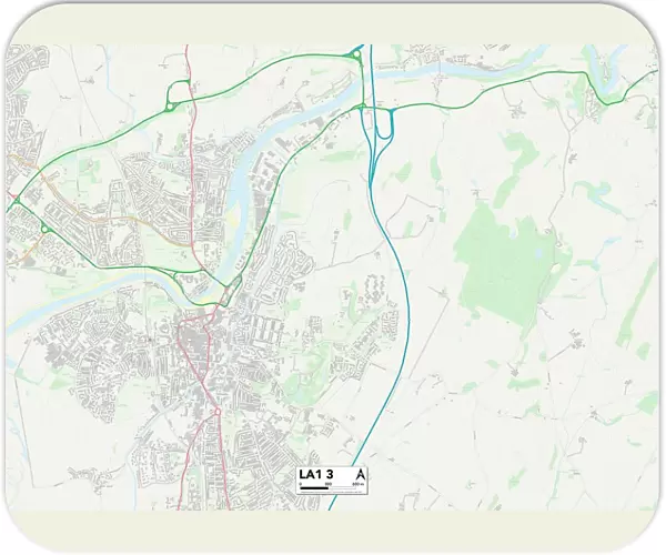 Lancaster LA1 3 Map
