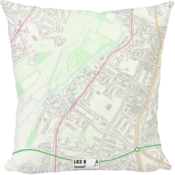 Leicester LE2 8 Map