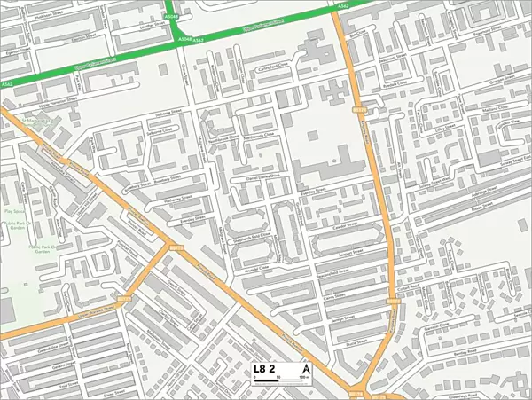 Liverpool L8 2 Map