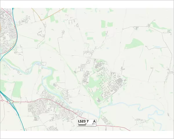 Leeds LS23 7 Map