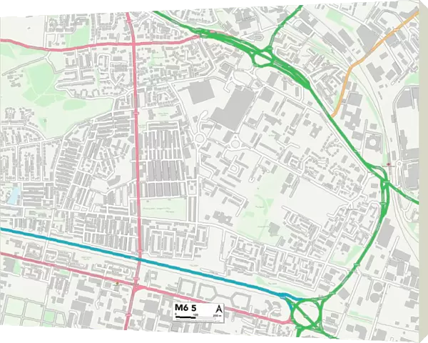 Salford M6 5 Map