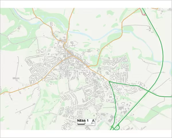 Northumberland NE66 1 Map