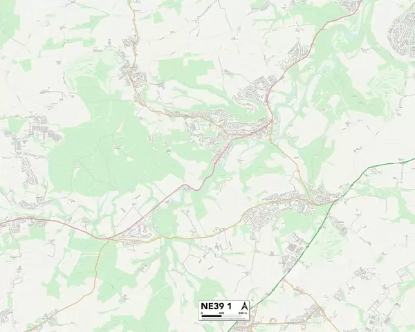 Gateshead NE39 1 Map