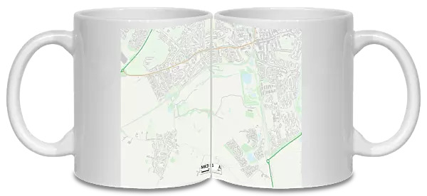 Milton Keynes MK3 5 Map