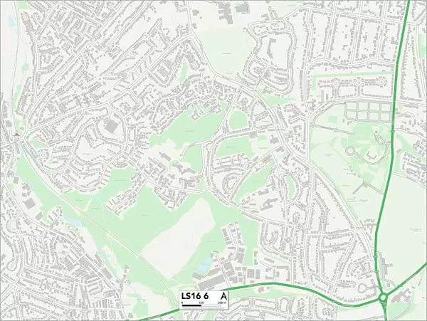 Leeds LS16 6 Map