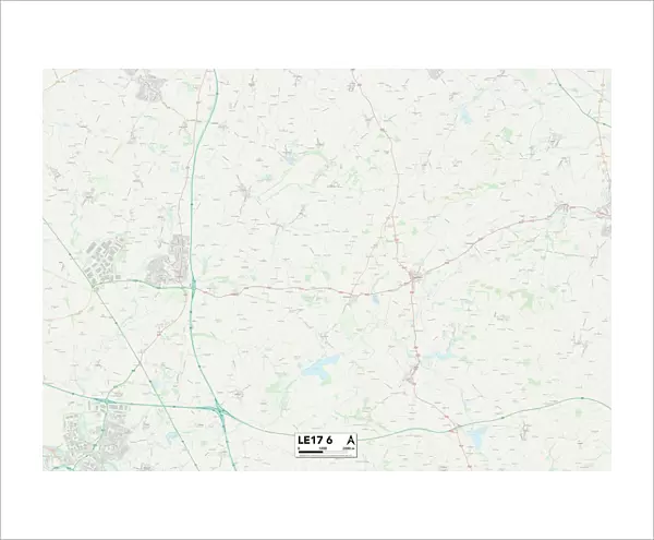 Leicester LE17 6 Map