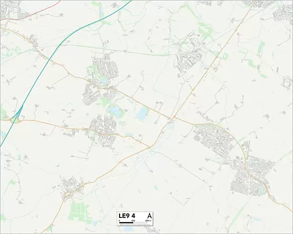 Leicester LE9 4 Map