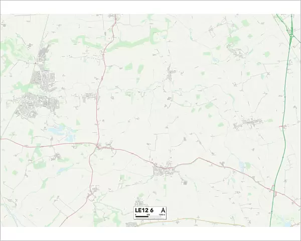 Charnwood LE12 6 Map
