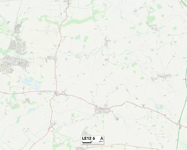 Charnwood LE12 6 Map