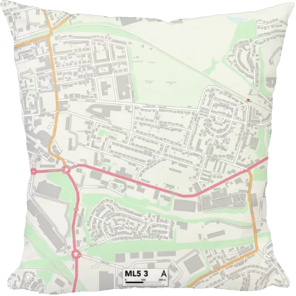 North Lanarkshire ML5 3 Map