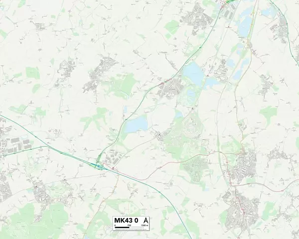 Bedford MK43 0 Map