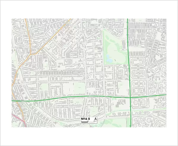 Trafford M16 8 Map