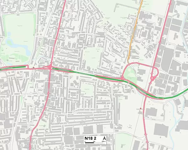 Enfield N18 2 Map