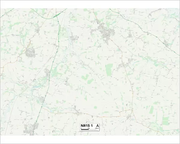Norfolk NR15 1 Map