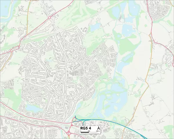 Wokingham RG5 4 Map