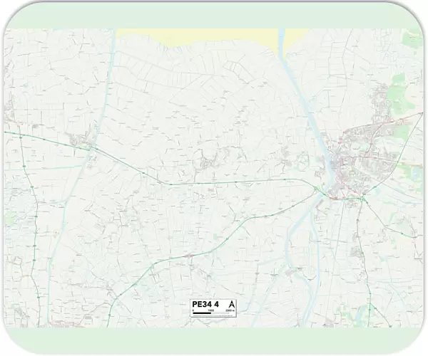 West Norfolk PE34 4 Map