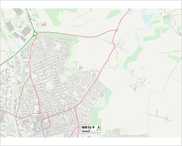 Kettering NN16 9 Map