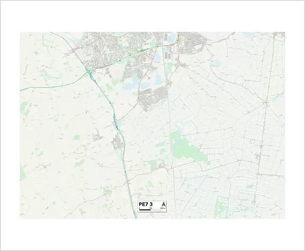 Peterborough PE7 3 Map