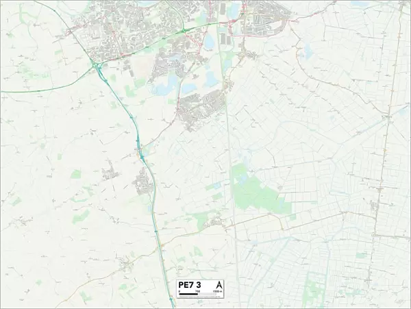 Peterborough PE7 3 Map