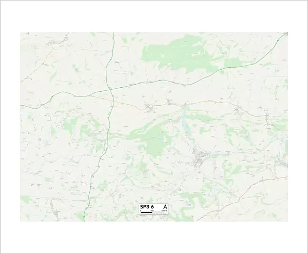 Wiltshire SP3 6 Map