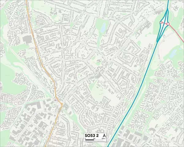 Eastleigh SO53 2 Map