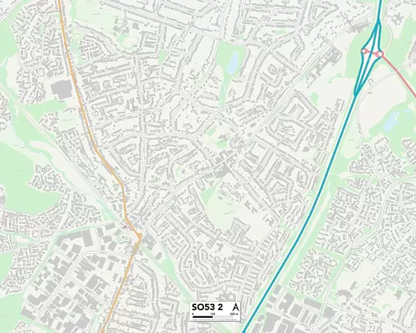 Eastleigh SO53 2 Map