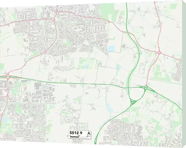 Basildon SS12 9 Map