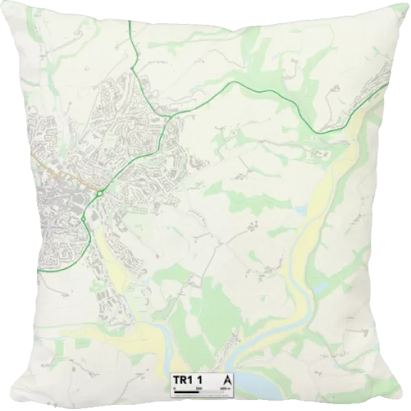 Cornwall TR1 1 Map