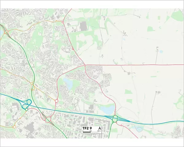 Telford and Wrekin TF2 9 Map