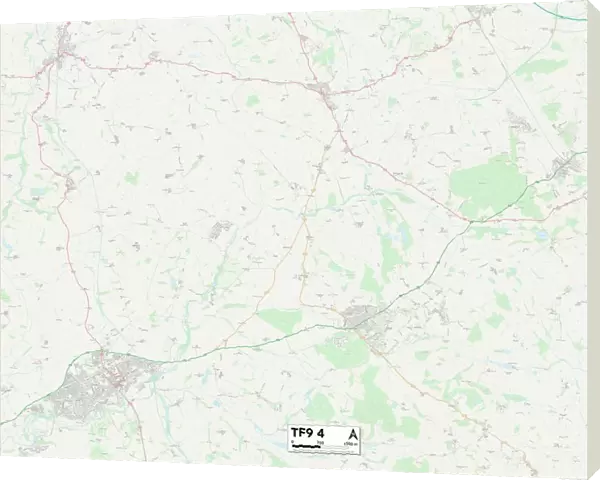 Shropshire TF9 4 Map