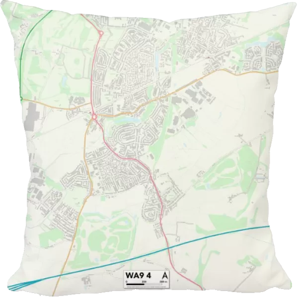St. Helens WA9 4 Map