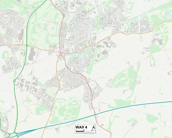 St. Helens WA9 4 Map