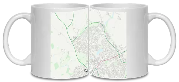 Lichfield WS13 7 Map